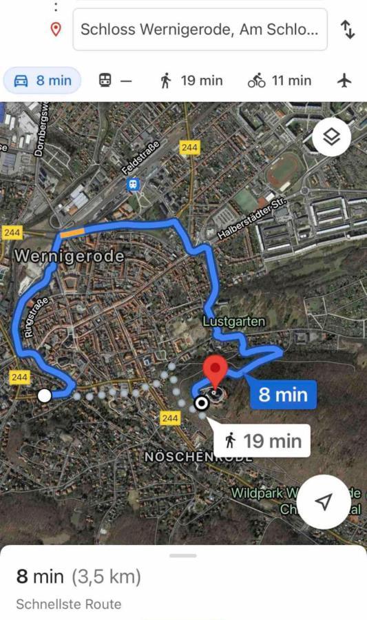 Fewo Schloesschen #Innenstadt#Garten#Ruhige Lage Von Harztraveler Wernigerode Eksteriør bilde